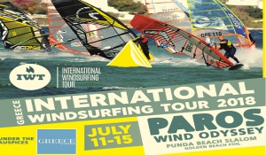 Για πρώτη φορά στην Ελλάδα και στην Πάρο το international windsurfing tour (IWT)
