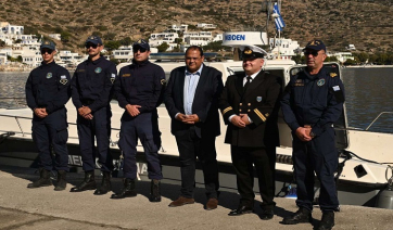 Ενίσχυση του Λιμενικού Σταθμού Αμοργού με το Νέο Π.Λ.Σ. 173