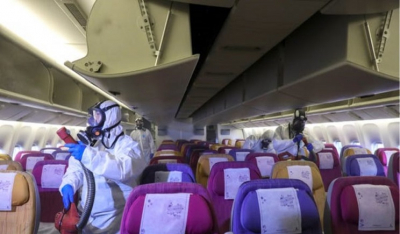 Κορωνοϊός: Αεροπλάνο με Ευρωπαίους πολίτες κατευθύνεται προς τη Γαλλία