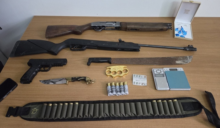 Συνελήφθησαν -3- άτομα για υποθέσεις ναρκωτικών, κλοπής και οπλοκατοχής στη Ρόδο