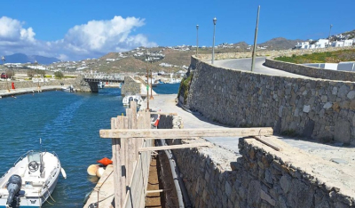 Μύκονος: Βελτιώνονται οι υποδομές στις λιμενικές εγκαταστάσεις για την ασφαλή υποδοχή των κρουαζιερόπλοιων