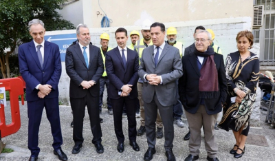 Έναρξη εργασιών για την ανακατασκευή της Σχολής και του Οίκου Αδελφών στο Γ.Ν.Α. «Ο Ευαγγελισμός»