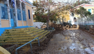 Έκθεση για τα πλημμυρικά φαινόμενα στη νήσο Σύμη  και δέσμη απαραίτητων ενεργειών
