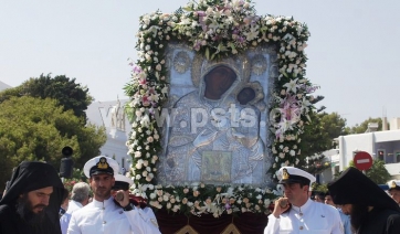Τριήμερος εκκλησιαστικός λατρευτικός εορτασμός του Δεκαπενταύγουστου στον Ιερό Ναό Παναγίας Εκατονταπυλιανής στην Πάρο