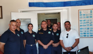 Επίσκεψη ΕΛΝΑ στο Λιμεναρχείο Μήλου