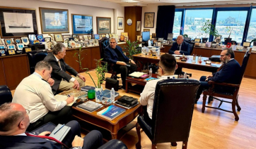 Δήμος Τήνου: Συνάντηση εργασίας του Δημάρχου Τήνου Παναγιώτη Κροντηρά με την ηγεσία του ΥΝΑΝΠ