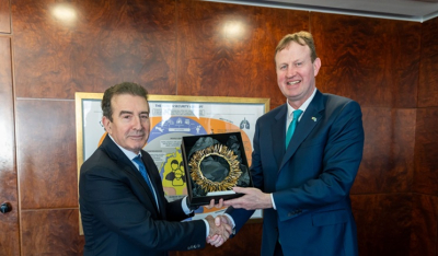 Συνάντηση Μ. Χρυσοχοΐδη με τον Ιρλανδό Υπουργό Δικαιοσύνης, Μετανάστευσης και Εσωτερικών Υποθέσεων, Jim O´Callaghan