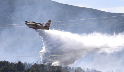Φωτιά τώρα στον Μαραθώνα -Επιχειρούν ισχυρές δυνάμεις