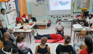 H ΕΟΔ Κυκλάδων εκπαιδεύει τους πολίτες στη Σερίφου