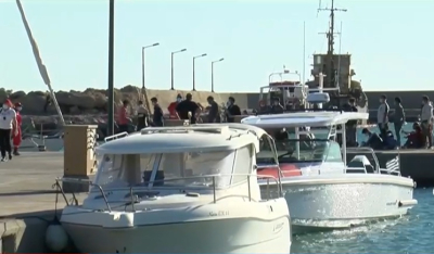 Εντοπισμός και διάσωση αλλοδαπών νότια και νοτιοδυτικά της Γαύδου (βίντεο)