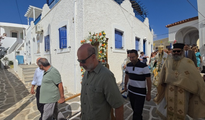 Πάρος: Πανηγυρικός εορτασμός της Μεταμόρφωσης του Σωτήρος στη Μάρπησσα