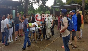 Τραυματίες από πτώση κεραυνού στην Κνωσό