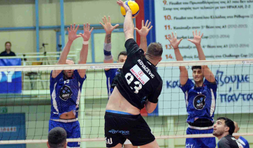 Volley League Ανδρών: Τα αποτελέσματα της 10ης αγωνιστικής και η βαθμολογία