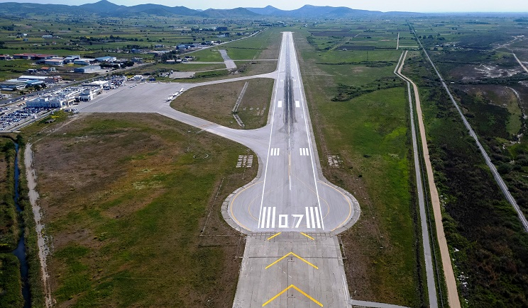 Νέες σύγχρονες διαγραμμίσεις στα κρατικά αεροδρόμια της ΥΠΑ