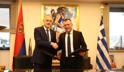 Γιάννης Βρούτσης και Zoran Gajić υπέγραψαν Μνημόνιο Συνεργασίας Ελλάδας - Σερβίας στον Αθλητισμό