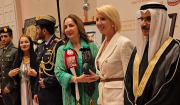 Η Κατερίνα Μονογυιού στην εκδήλωση για την 52η Εθνική Επέτειο των Ηνωμένων Αραβικών Εμιράτων