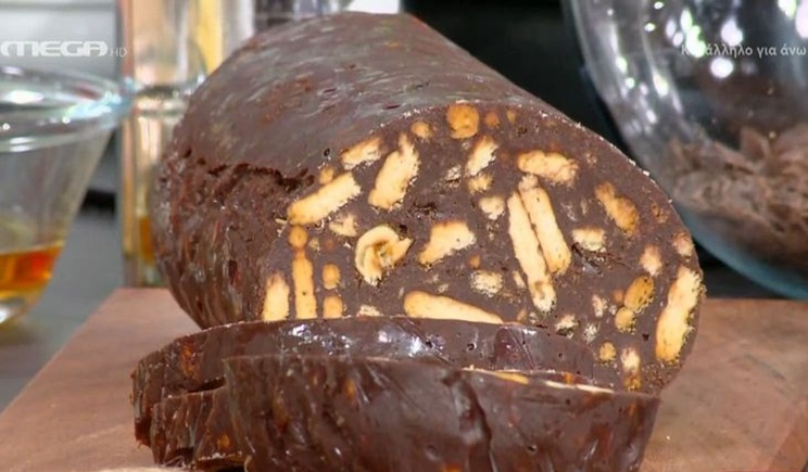 Κορμός σοκολάτας από την Αργυρώ Μπαρμπαρίγου (βίντεο)