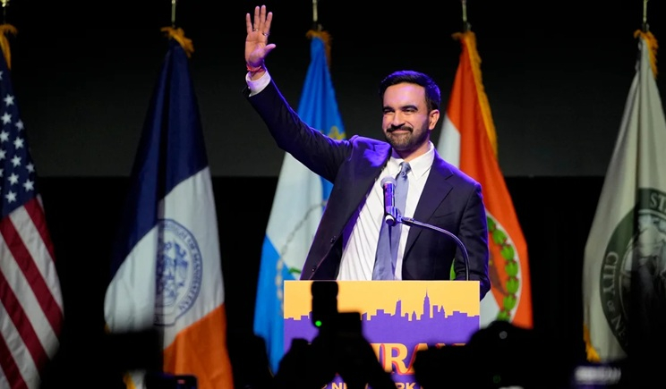 Ιστορική νίκη του Ζόχραν Μαμντάνι - Ο πρώτος μουσουλμάνος δήμαρχος της Νέας Υόρκης (βίντεο)