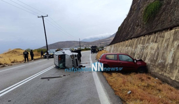 Τραγωδία στη Φωκίδα: Δύο νεκροί σε τροχαίο στο Γαλαξίδι