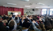 Πραγματοποιήθηκε με επιτυχία η ομιλία του Νίκου Λυγερού στους μαθητές των σχολείων της Αντιπάρου