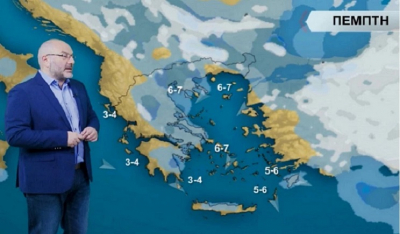 Σάκης Αρναούτογλου: Χαλάει ξανά ο καιρός στην Αττική – Έρχονται βροχές και χιόνια