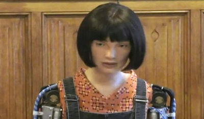 Ανθρωπόμορφο ρομπότ μίλησε για πρώτη φορά στο βρετανικό κοινοβούλιο - Δείτε βίντεο