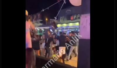 Αδιανόητο ξύλο με Βρετανούς τουρίστες σε εστιατόριο στην Τουρκία (βίντεο)